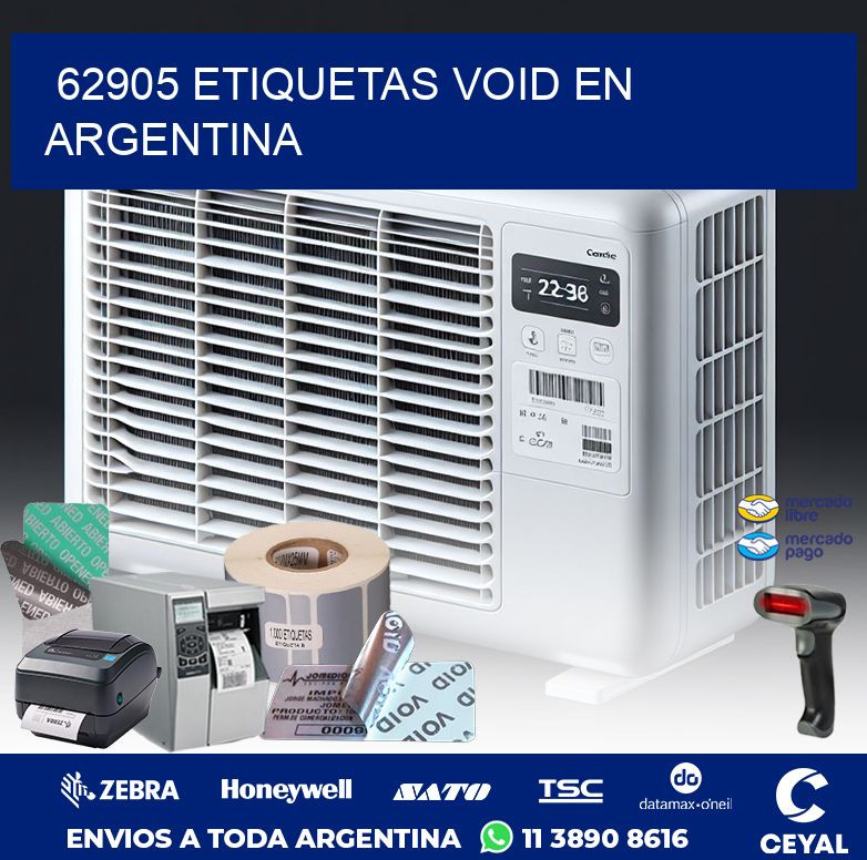 62905 ETIQUETAS VOID EN ARGENTINA