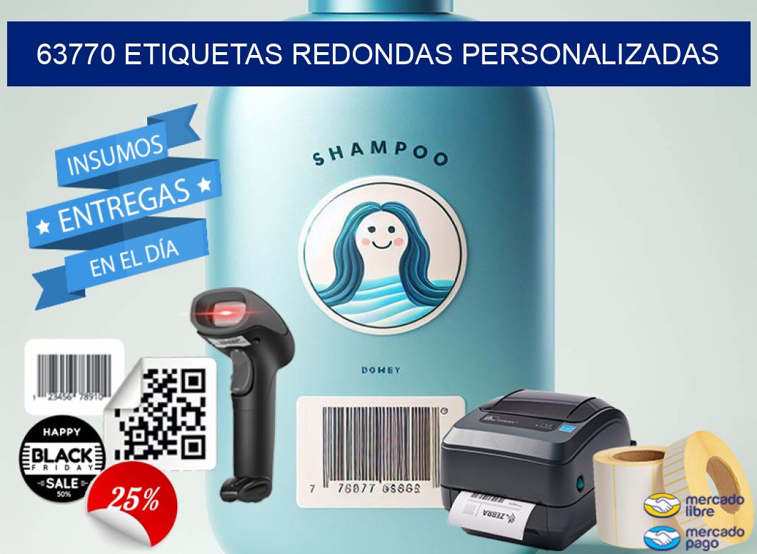 63770 ETIQUETAS REDONDAS PERSONALIZADAS