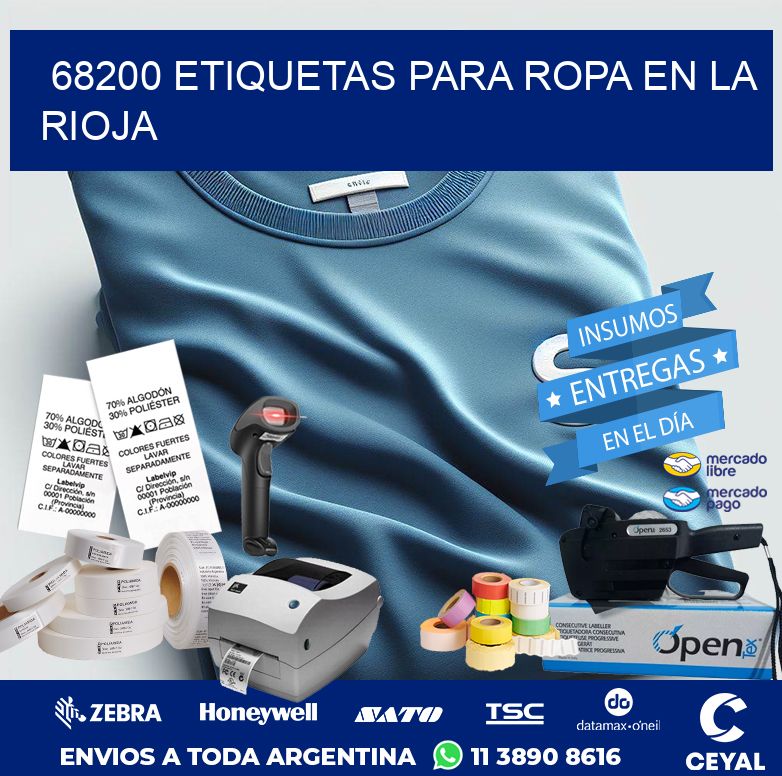 68200 ETIQUETAS PARA ROPA EN LA RIOJA