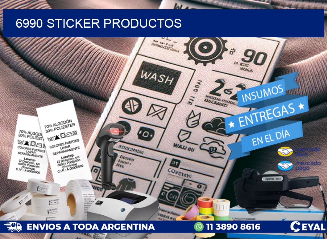 6990 STICKER PRODUCTOS