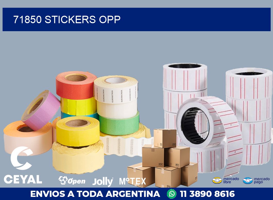 71850 STICKERS OPP