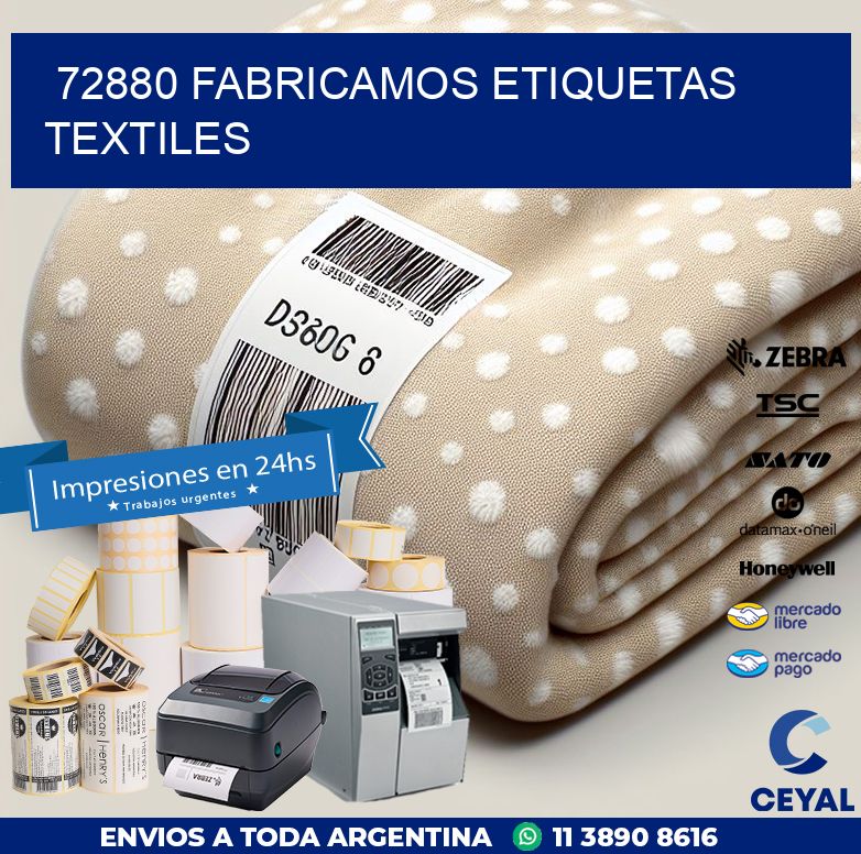 72880 FABRICAMOS ETIQUETAS TEXTILES