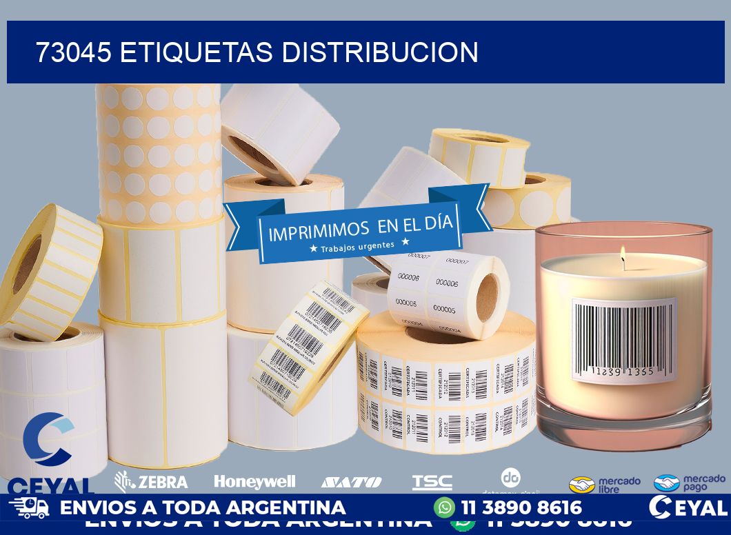 73045 etiquetas distribucion
