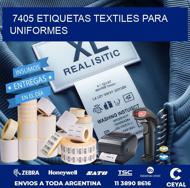 7405 ETIQUETAS TEXTILES PARA UNIFORMES