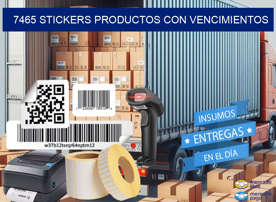 7465 STICKERS PRODUCTOS CON VENCIMIENTOS