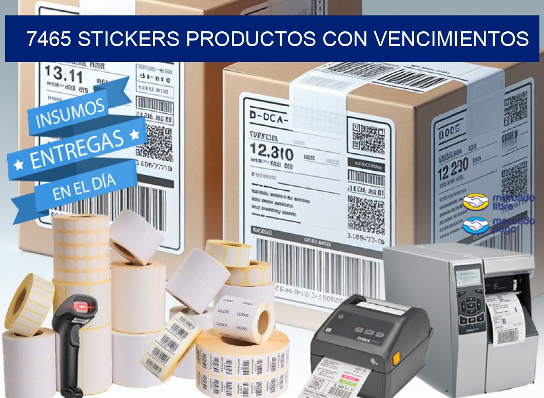 7465 STICKERS PRODUCTOS CON VENCIMIENTOS