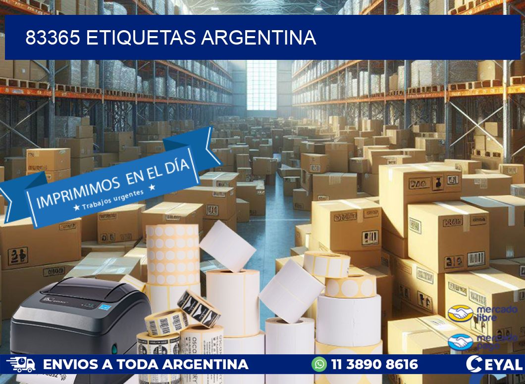 83365 ETIQUETAS ARGENTINA
