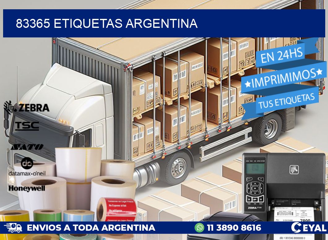 83365 ETIQUETAS ARGENTINA