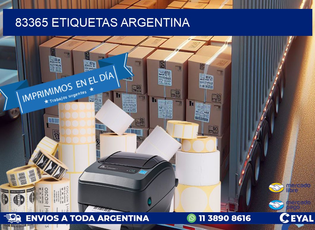 83365 ETIQUETAS ARGENTINA