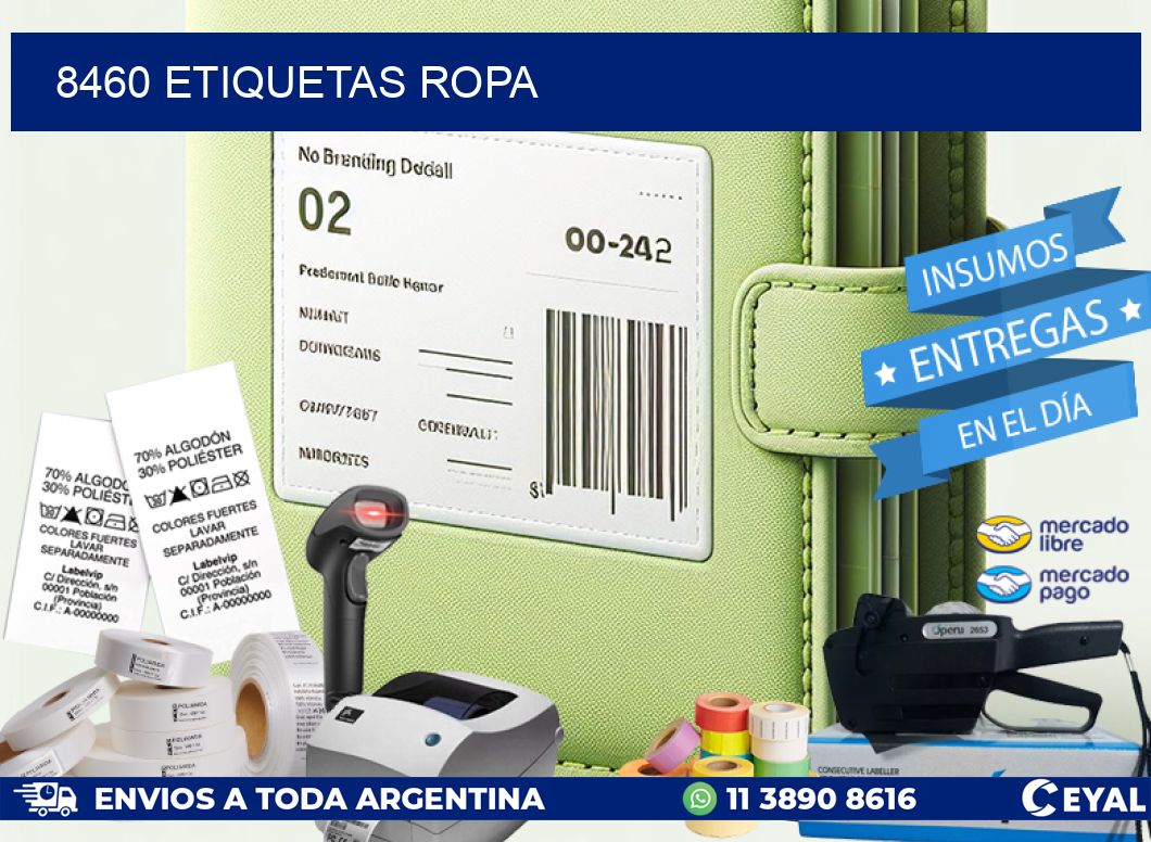 8460 ETIQUETAS ROPA
