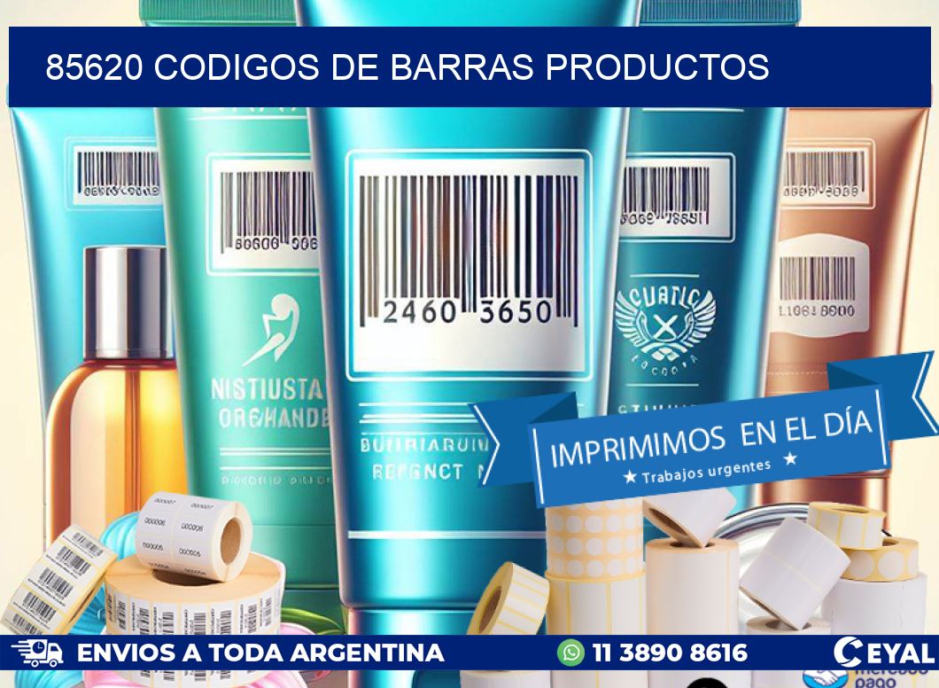 85620 codigos de barras productos