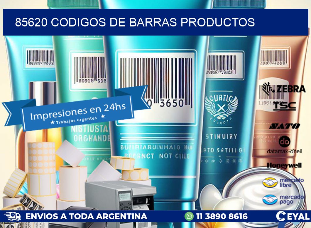 85620 codigos de barras productos