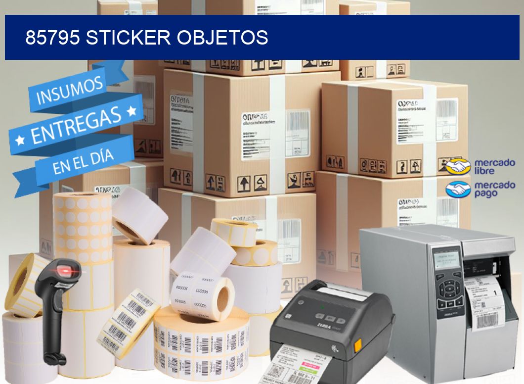 85795 STICKER OBJETOS