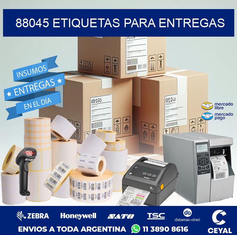 88045 ETIQUETAS PARA ENTREGAS