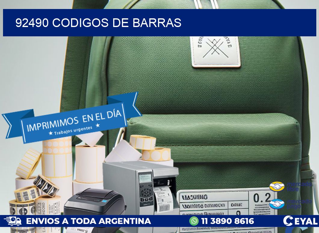 92490 codigos de barras