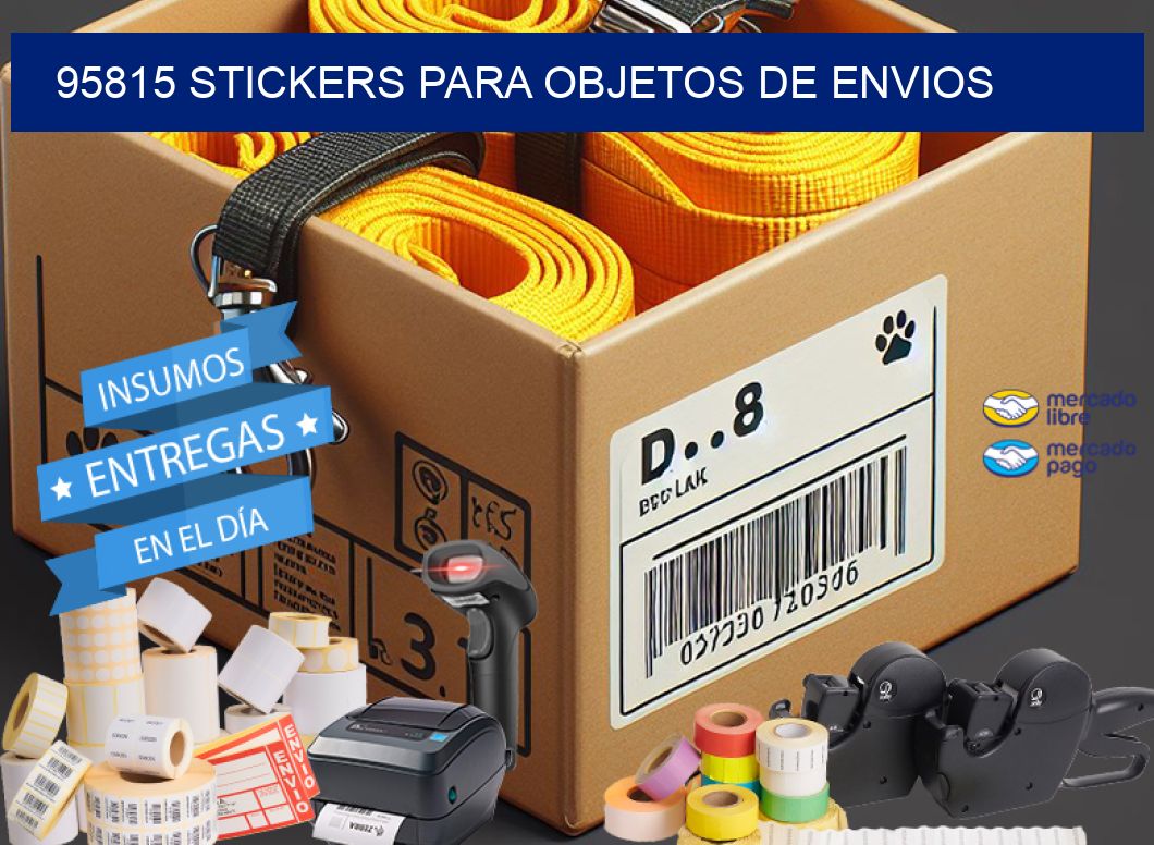 95815 STICKERS PARA OBJETOS DE ENVIOS