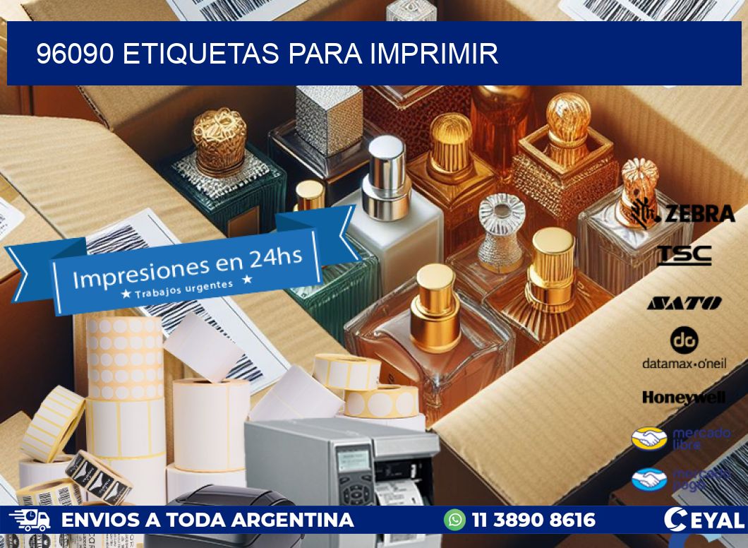 96090 etiquetas para imprimir