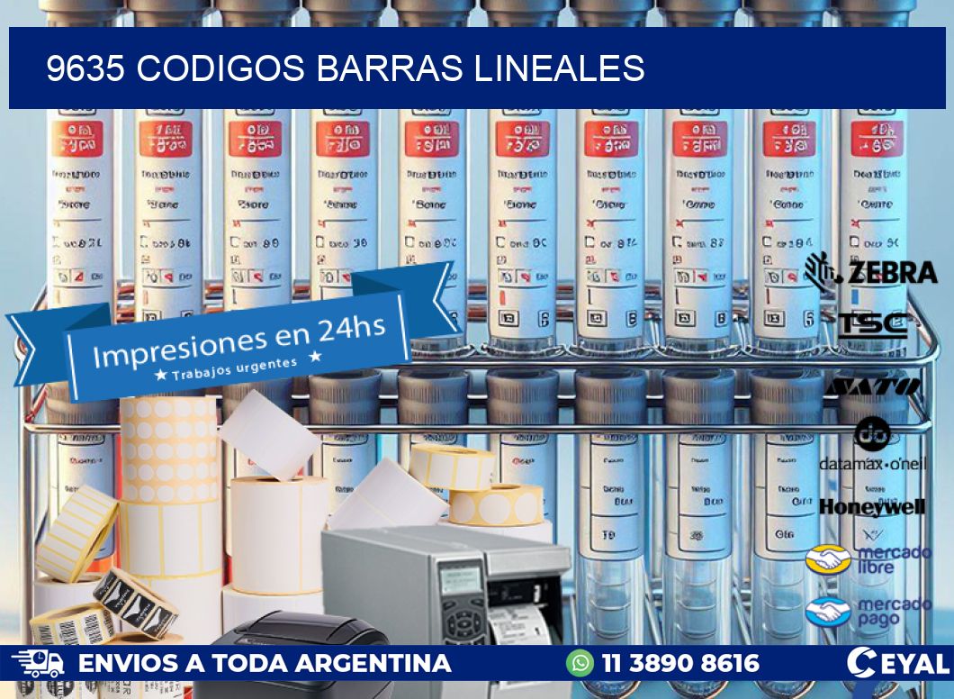 9635 CODIGOS BARRAS LINEALES
