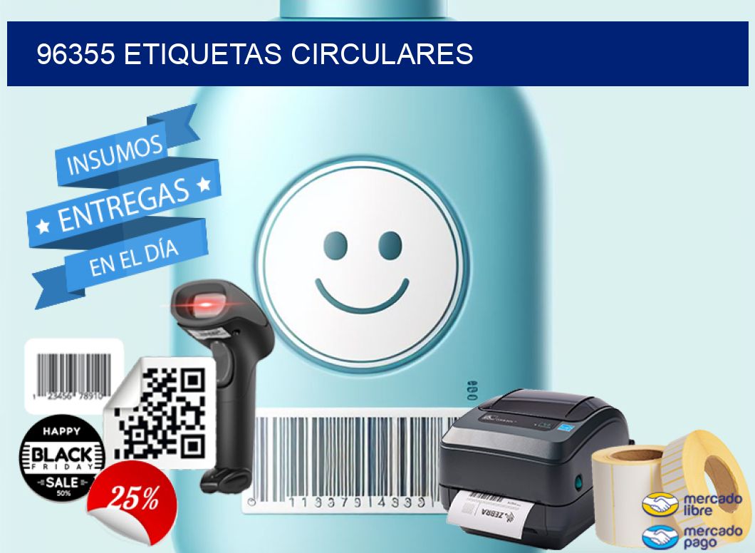 96355 ETIQUETAS CIRCULARES