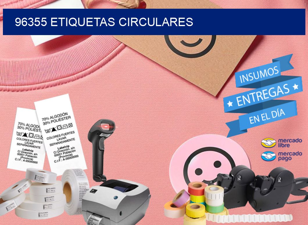 96355 ETIQUETAS CIRCULARES