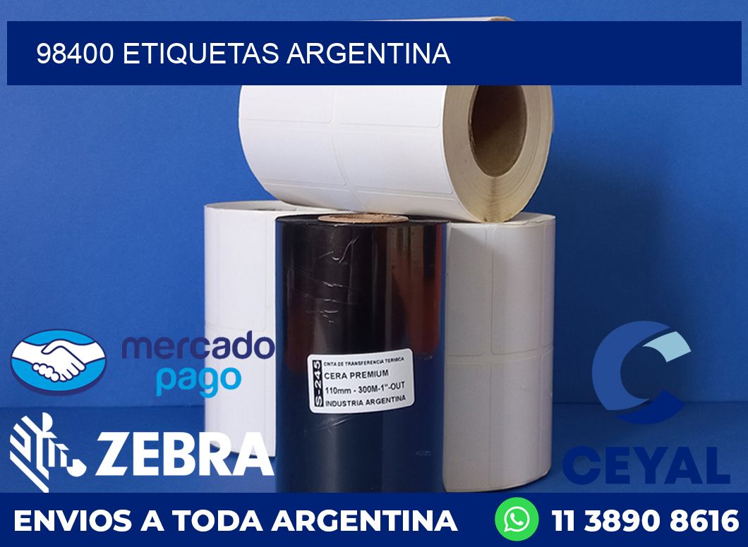 98400 ETIQUETAS ARGENTINA