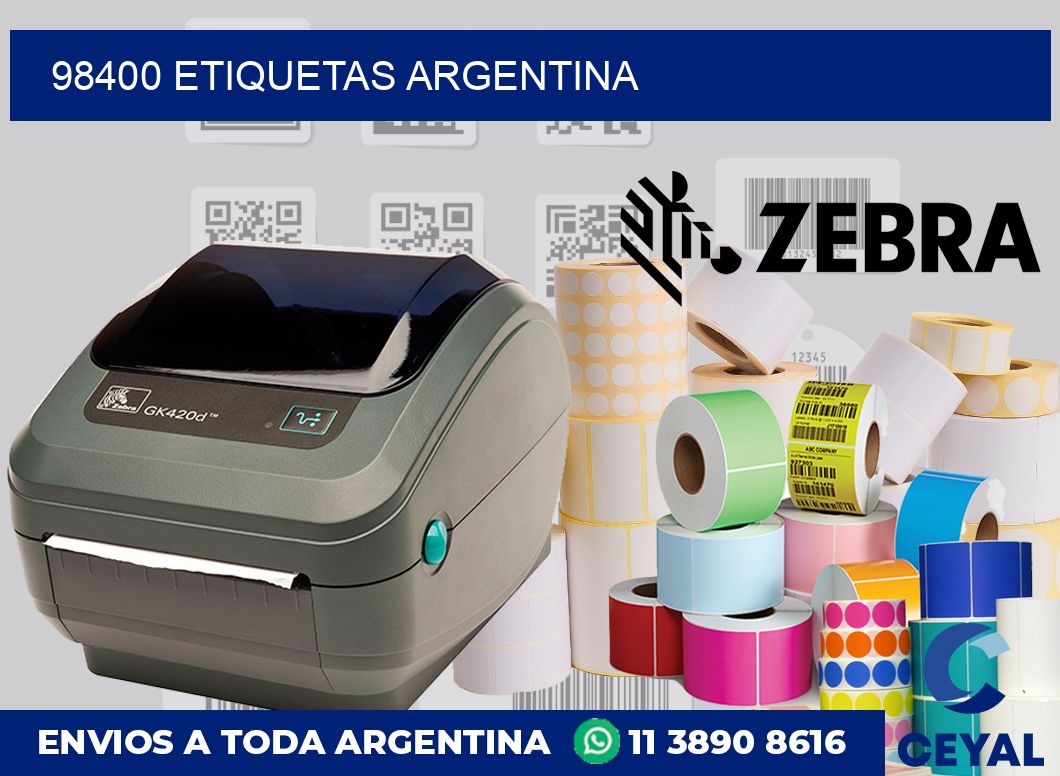 98400 ETIQUETAS ARGENTINA