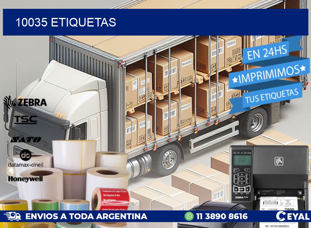 10035 ETIQUETAS