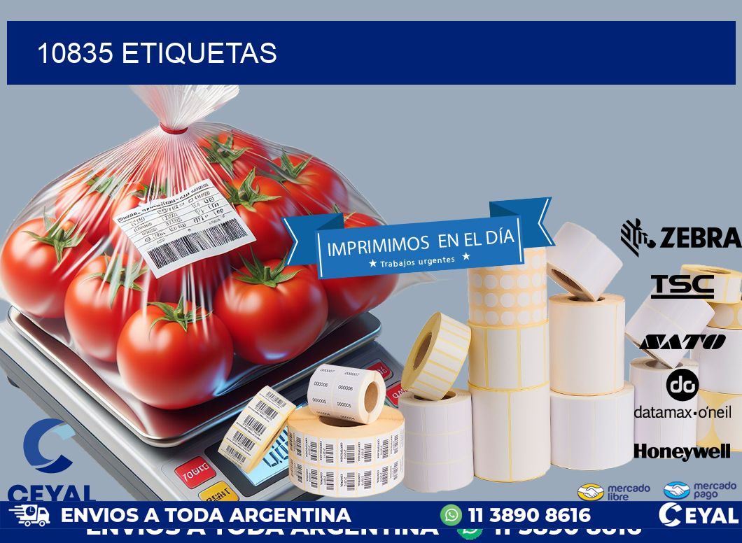 10835 ETIQUETAS