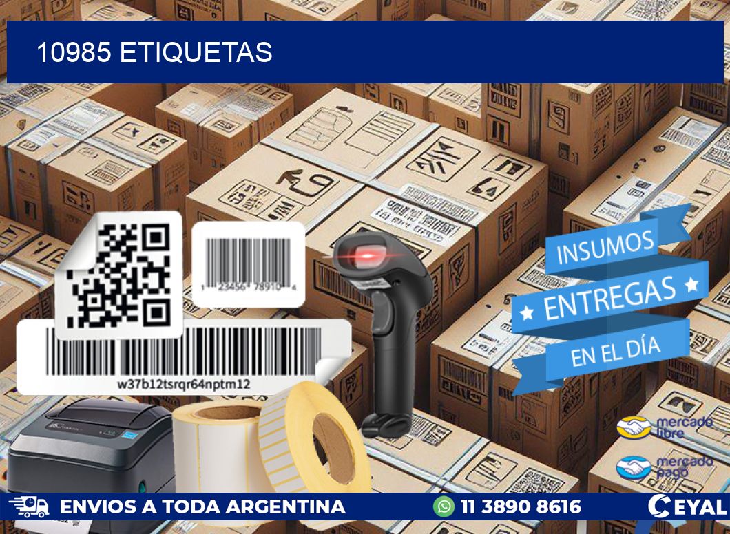 10985 ETIQUETAS