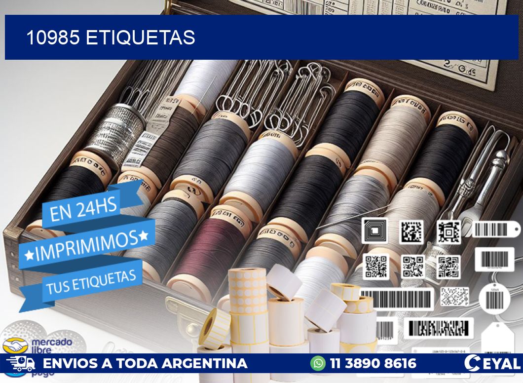 10985 ETIQUETAS