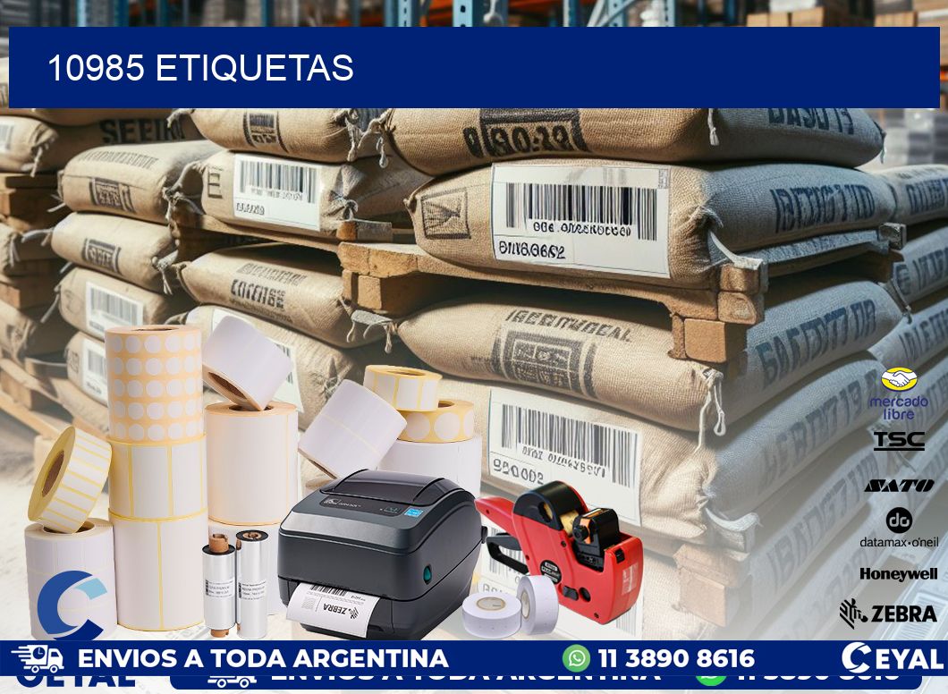 10985 ETIQUETAS
