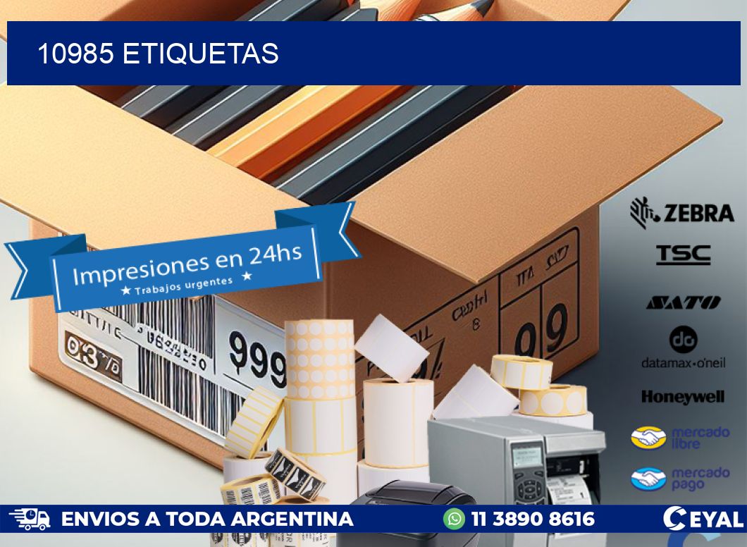10985 ETIQUETAS
