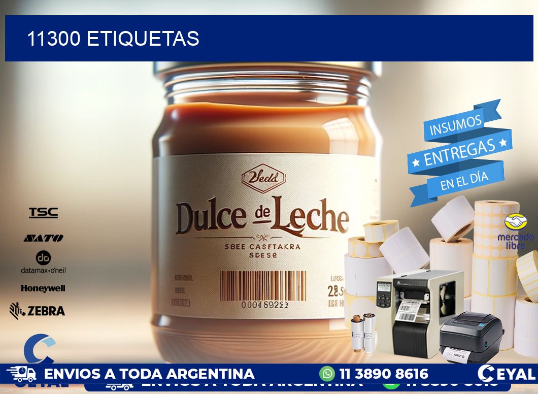 11300 ETIQUETAS
