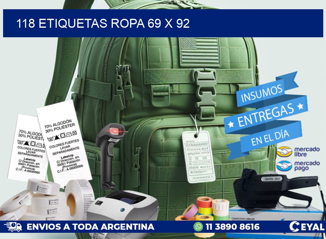 118 ETIQUETAS ROPA 69 x 92