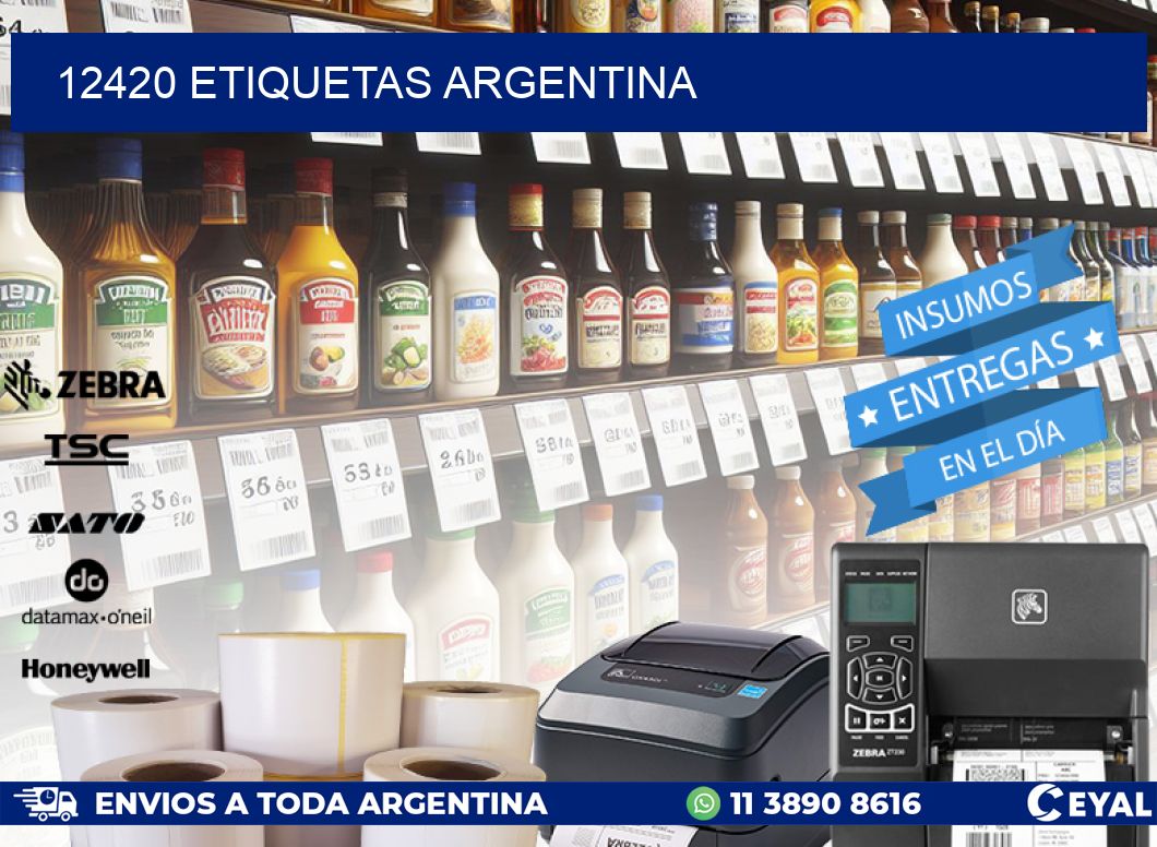 12420 ETIQUETAS ARGENTINA