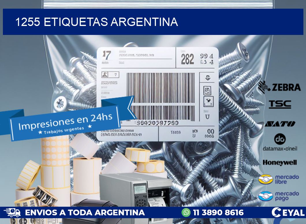 1255 ETIQUETAS ARGENTINA