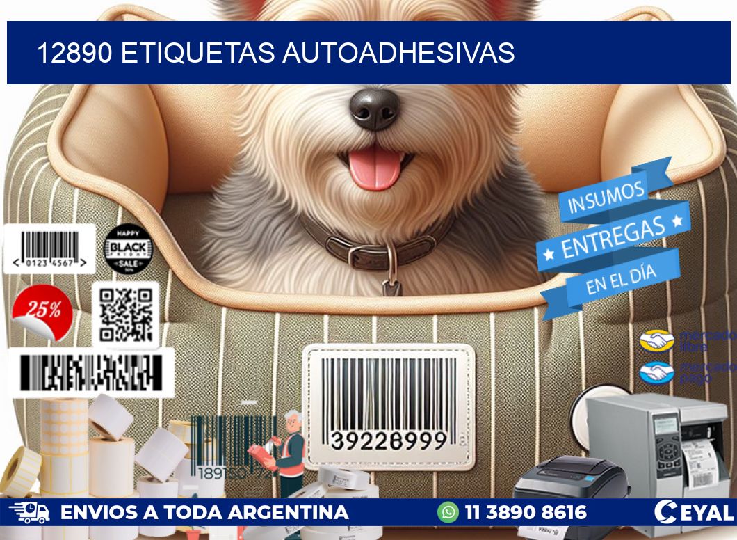 12890 ETIQUETAS AUTOADHESIVAS