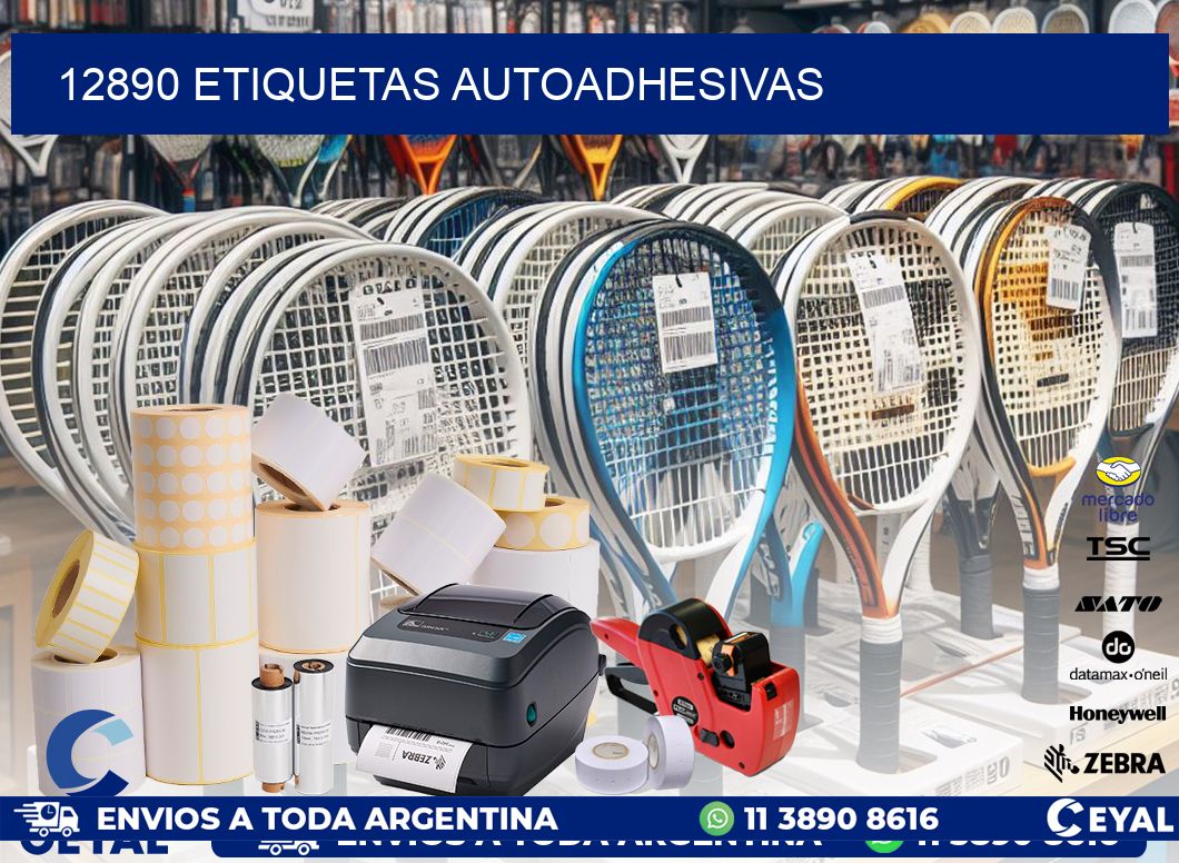12890 ETIQUETAS AUTOADHESIVAS