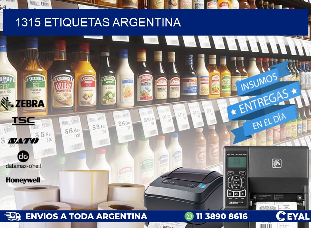 1315 ETIQUETAS ARGENTINA