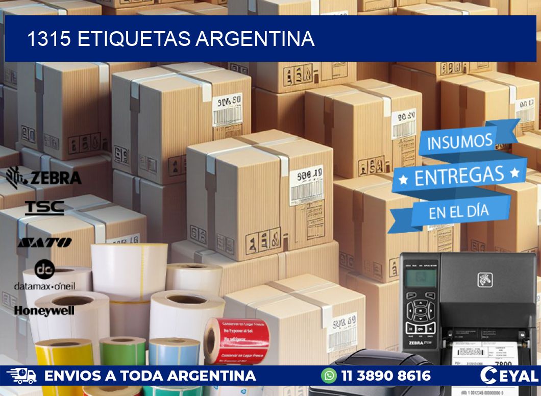 1315 ETIQUETAS ARGENTINA