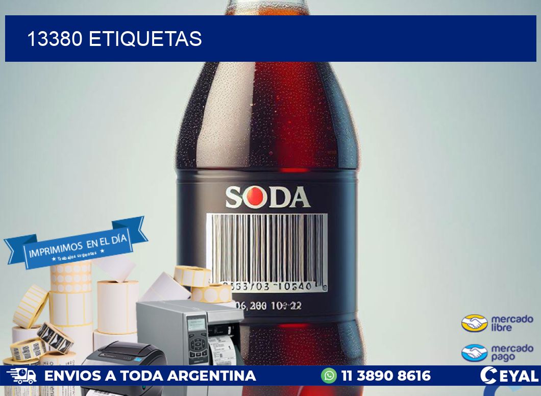 13380 ETIQUETAS