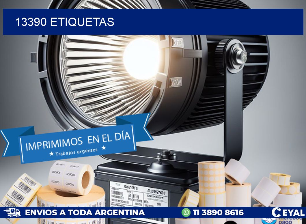 13390 ETIQUETAS