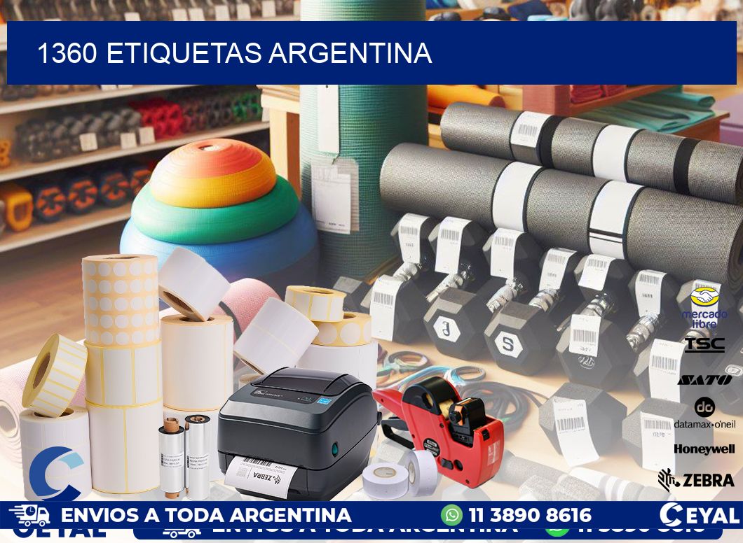 1360 ETIQUETAS ARGENTINA