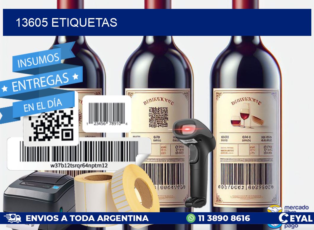 13605 ETIQUETAS