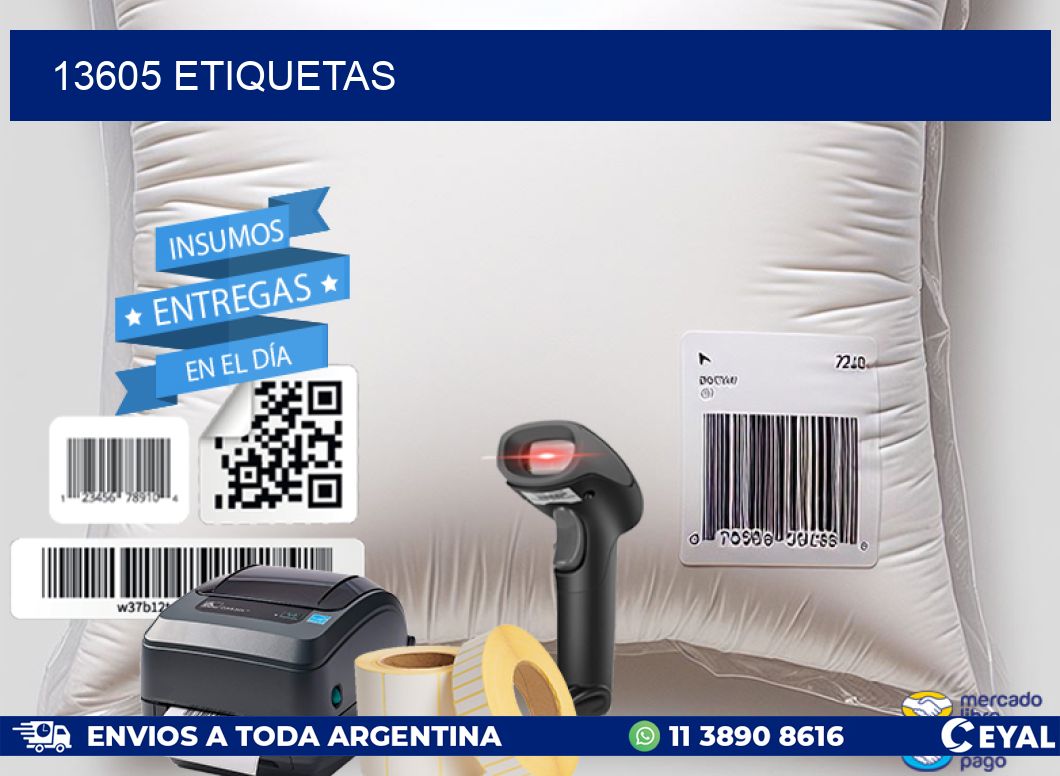 13605 ETIQUETAS