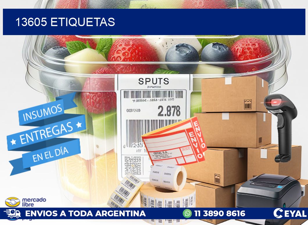13605 ETIQUETAS