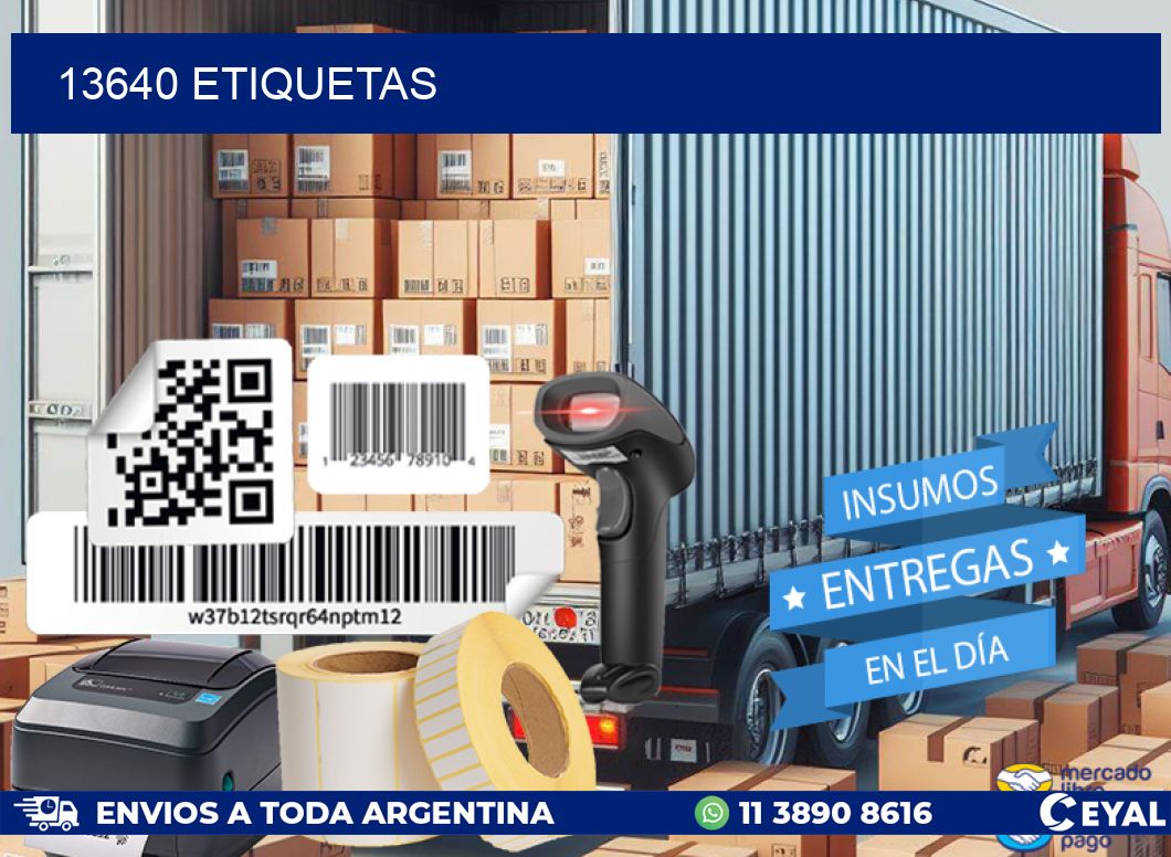 13640 ETIQUETAS