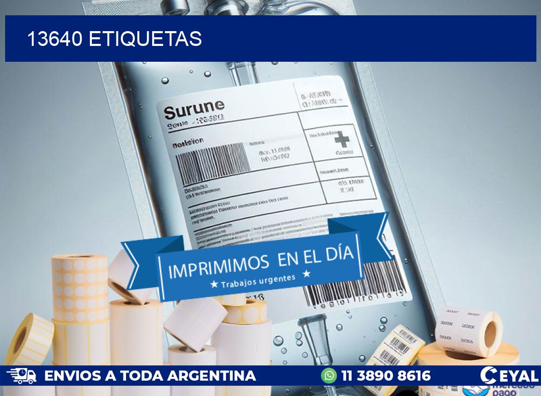 13640 ETIQUETAS