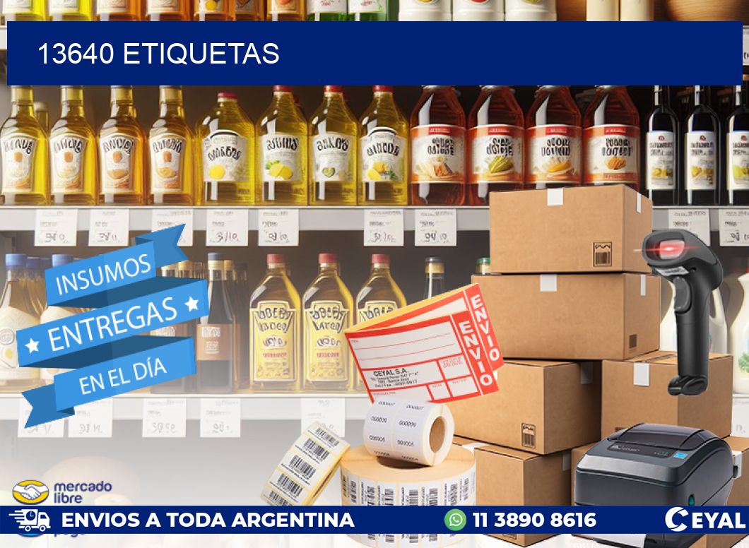 13640 ETIQUETAS