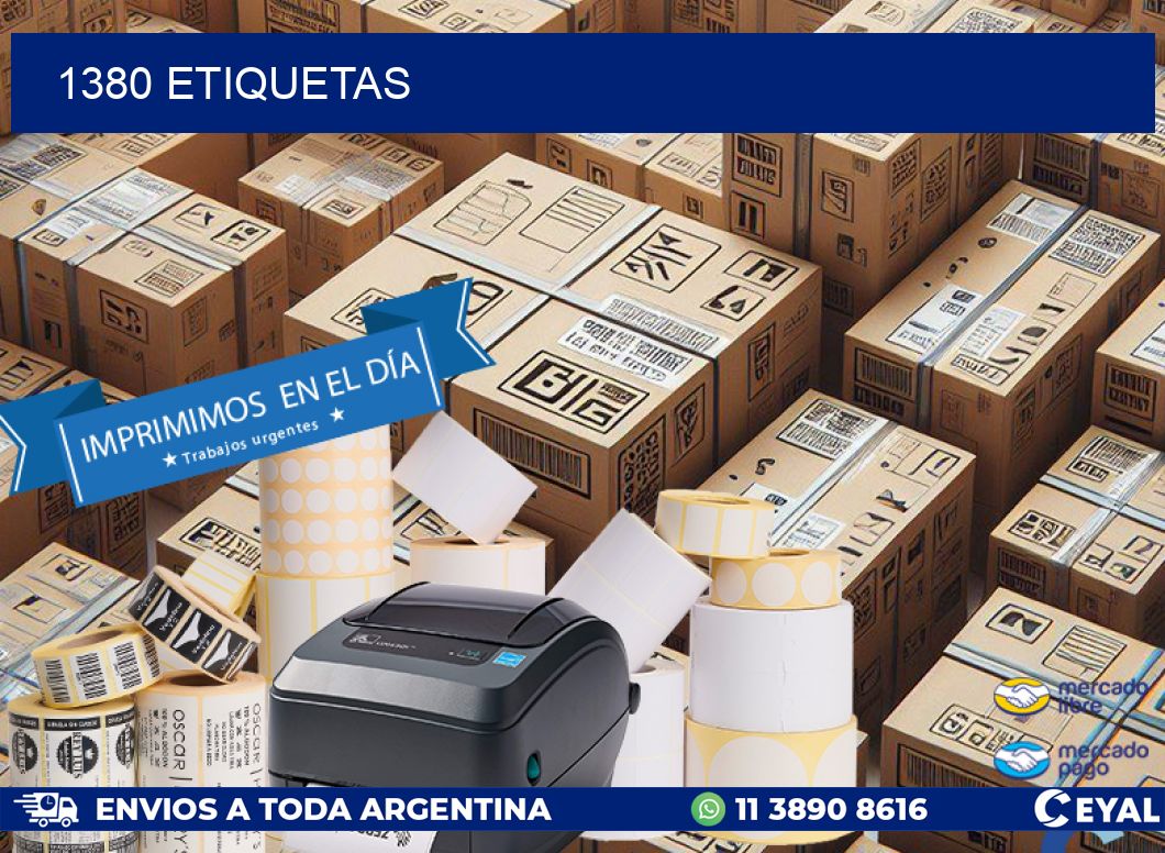 1380 ETIQUETAS
